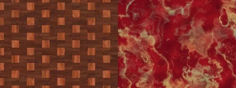 Pavimenti parquet e marmo